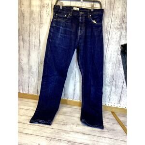 Octobre Éditions Men's Dark Wash Slim Straight Jeans - Size 30